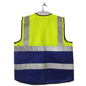 Gilet de sécurité industrielle Gilet de travail haute visibilité Ingénieur en construction de trafic avec norme CE EN20471 et ANSI ANT5PPE - Product Image 1