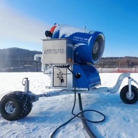 Machines à neige pour stations de ski, canon à neige durable, usine N-07S, machine à neige hautement rentable pour les sports d'hiver, fabricant de neige