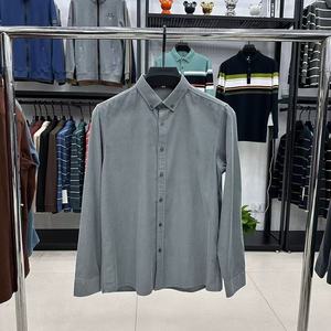 <span class=keywords><strong>Camicia</strong></span> Casual da <span class=keywords><strong>Uomo</strong></span> <span class=keywords><strong>in</strong></span> <span class=keywords><strong>Velluto</strong></span> a Coste 100% Cotone di Alta Qualità, Maniche Lunghe, Tinta Unita, Tessuto Traspirante per l'Autunno - Product Image 3