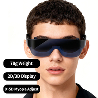 Nouvelles Lunettes Intelligentes 3D AR/VR 2026 : Expérience VR & AR avec Écran HD, Design Portable pour Gaming, Maison et Bureau