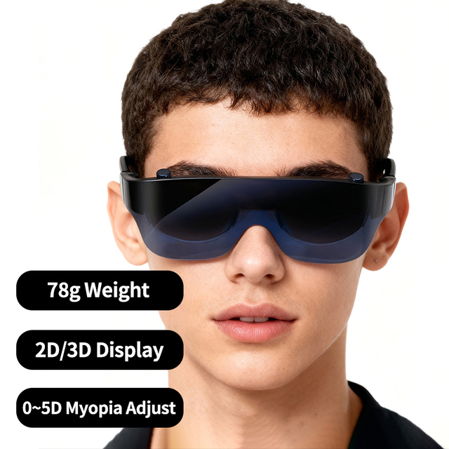 2026 New 3D Ar/Vr Smart Glasses Vr & Ar Experience With Hd Display Portable Design for Gaming Home Office