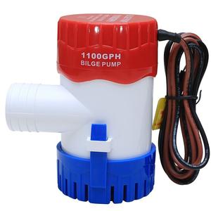 Pompe de cale marine DC 12V transfrontalière la plus vendue, 1100 GPH, non automatique, pour yacht, pompe à eau de mer auto-amorçante submersible - Product Image 2