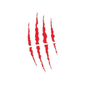 Autocollant de décoration de griffe de monstre de casque pour marques de rayures de moto auto-adhésif étanche - Product Image 5