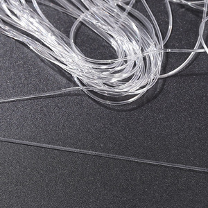 Transparent Beaded Crystal Elastic Thread For <b>Bracelet</b> Making Plastic Resin Jewelry <b>String</b> DIY Craft Accessory 240118 - Product Image 2