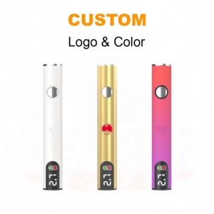 Оптовая продажа в США: Умная батарея Slim 510 с экраном, функцией предварительного нагрева и возможностью пайки, в различных цветах - Product Image 1