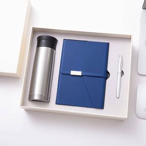 Customizable Business Gift <b>Box</b> Featuring <b>A3</b> Leather Notebook and Pen and Cup with Personalized Logo - Product Image 3
