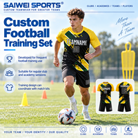 Tenues d'entraînement de football personnalisées pour clubs, académies et équipes – 100 % polyester, extensible dans quatre directions, respirant