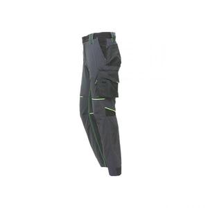 Pantalones DE TRABAJO EAN 8033546445303, pantalón de trabajo de carga, pantalones de trabajo gris/Verde asfáltico del mundo de la moda, de tela de color verde, EAN - Product Image 4