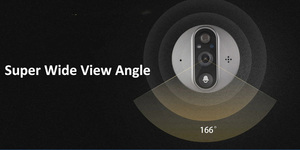 Timbre Inteligente con Cámara de Visión Nocturna de 1080P, WIFI, Gran Angular, Detección de Movimiento PIR, Intercomunicador Bidireccional y <span class=keywords><strong>Pantalla</strong></span> a Color de 3.7 Pulgadas - Product Image 3