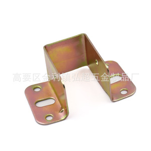 Connecteur de cadre de lit Hirotaka 30x30x44x73mm en fer plaqué, quincaillerie de support durable - Product Image 1