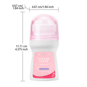 New Aluminum <b>Free</b> Plant <b>Fragrance</b> Roll On <b>Deodorant</b> For Women 48H Underarm Odor Control Mild Non Irritating Skin Friendly - Product Image 5