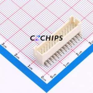 PHB2.0-02-28PWZ Wire-to-Board Pin Header Bent Lead Through Hole,P=2mm Connector 2x14P 2mm Right Angle Insert PHB - Product Image 1