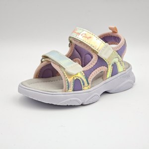 <span class=keywords><strong>Sandalias</strong></span> de Verano <span class=keywords><strong>para</strong></span> Niñas, Color Morado/Verde Iridiscente, Transpirables, con Velcro, Antideslizantes, Casuales, <span class=keywords><strong>para</strong></span> <span class=keywords><strong>Playa</strong></span> - Product Image 2