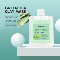 Masque facial en argile purifiant, au charbon de bambou, au charbon de bambou, sur la boue, purifie et purifie la peau, vente en gros,