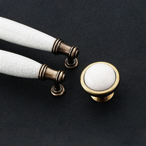 <span class=keywords><strong>Vintage</strong></span> antico stile europeo crepited Texture in ceramica armadio da <span class=keywords><strong>cucina</strong></span> porta armadio maniglie e <span class=keywords><strong>pomelli</strong></span> per mobili - Product Image 2