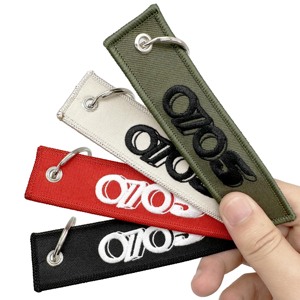 Biểu Tượng Tùy Chỉnh Chuyến Bay Keychain <span class=keywords><strong>Key</strong></span> Fob Bán Buôn Loại Bỏ Chuyến Bay Trước Khi Chuyến Bay Dệt Logo Tùy Chỉnh Anime Máy Bay Phản Lực <span class=keywords><strong>Tag</strong></span> - Product Image 1