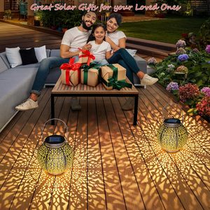 Lámparas Solares al por Mayor, Lámpara de Piso de Bronce con Diseño Personalizado, Lámpara LED de Metal para Exteriores, Jardín y Camping - Product Image 4
