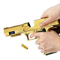 Pistolets jouets à balles souples pour garçons, filles et adultes, avec balles et chargeur à éjection automatique