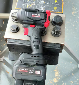 ประแจบลัชเลสไร้สาย 18V 20V ระดับอุตสาหกรรม พร้อมแบตเตอรี่ลิเธียมไอออน เครื่องมือช่างไฟฟ้า - Product Image 5