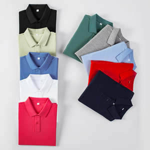 เสื้อกีฬาสโมสรกอล์ฟสำหรับผู้ชายเสื้อพิมพ์โลโก้ระบายอากาศแห้งเร็วแบบลำลองแบบกำหนดเอง - Product Image 3