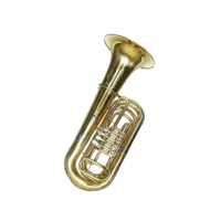 SEASOUND OEM BB 4 Marching Tuba with Rotary Pistons Lacquer JYTU0748 Trumpet