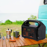 Petite centrale électrique à prix avantageux, générateur solaire rechargeable de 150 W, système de stockage d'énergie, alimentation portable de secours pour l'extérieur
