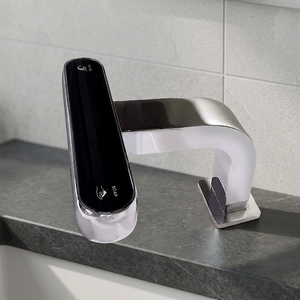 Distributeur de savon automatique de luxe 2-en-1 en laiton pour lavabo, à fixer sur le bureau, avec bouteille de 1L/3L, idéal pour les hôtels - Product Image 4