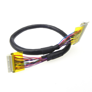 Câble d'écran LVDS JAE FI-X30HL, pas de 1,0 mm, avec enveloppe en tissu conducteur et fil de cuivre étamé pour remplacement de moniteur terminal - Product Image 5