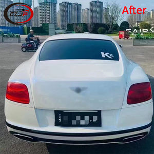 Kit de carrocería CZJF para Bentley Continental GT 2012 <span class=keywords><strong>2013</strong></span> 2014 2015 GT6.0 GT4.0 actualización a 2016 2017 2018 Continental GT parachoques delantero - Product Image 4