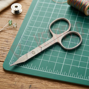 Ciseaux à ongles professionnels en céramique avec ciseaux à pointe aérodynamique à lame incurvée en acier inoxydable pour l'élimination des peaux mortes de manucure - Product Image 3