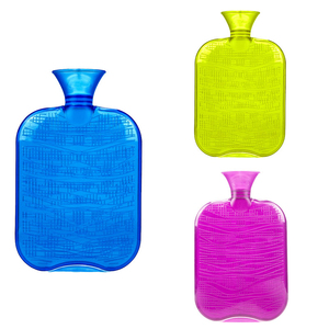 Borsa dell'acqua calda del PVC all'ingrosso della bottiglia di acqua calda del PVC di stampa rotonda per alleviare il dolore - Product Image 4