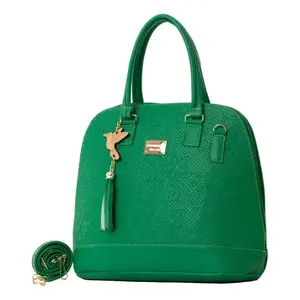 Fana Ayla Sac fourre-tout vert pour femme, petite taille, motif alligator, deux sangles, grande capacité, sac à main décontracté M3778 - Product Image 3