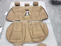 Housses de siège sur mesure pour voiture, 5 places, en cuir, pour BMW X4 E46 E90 E60 F30 F10 E39 F20 G20 E36 E87 G30 E92 X5 E70 E91 F11
