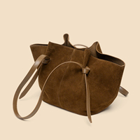Fabricant de sacs fourre-tout en daim sur mesure OEM ODM, sac à bandoulière pour femme avec logo personnalisé, estampage à chaud doré