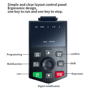 첨단 기술 AC 주파수 변환기 220/380V VFD 3상 380V 인버터 2.2KW 인버터 15KW VFD 0.75KW VFD 주파수 드라이브 - Product Image 4