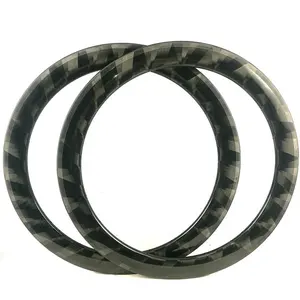 Cerchio in Carbonio Synergy High TG 60mm Tubeless, Ultraleggero 460g, Cerchio Stradale in Carbonio 24 Fori Clincher, Cerchio per Bicicletta da 28 Pollici - Product Image 1