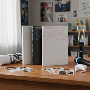 K-POP THE BOYZ 3rd Full Album 'Unexpected' Photobook Version CD with <b>Poster</b> & Photocards Wholesale Supply - Product Image 3