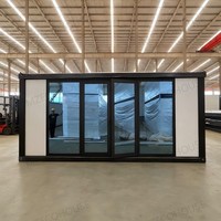 Conteneur d'expédition pliable en forme de Z, écologique, mobile, maison préfabriquée à petite échelle, maison modulaire, appartement, villa