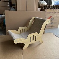 Lit pour chat et meubles de luxe modernes grattoir en bois et cadre d'escalade accessoires de vente chaude pour chats lit de nid de fenêtre