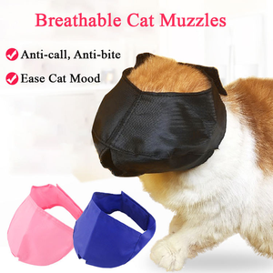 Masque apaisant pour chat avec trou nasal, pour le bain, le toilettage, la coupe des ongles, soulagement de l'anxiété post-chirurgie, vente en gros directe usine - Product Image 1