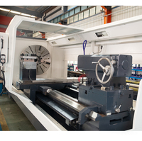 Système de contrôle CNC robuste Machine de découpe de tour de roue Centre de tournage à lit plat horizontal avec système de contrôle Fanuc