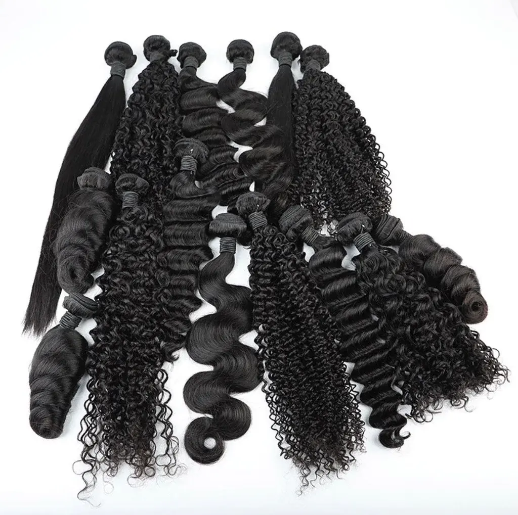 Unverarbeitete Virgin Human 12A Grade Raw brasilia nische Haarweb bündel Nagel haut ausgerichtet Natur haar verkäufer Echthaar verlängerungen