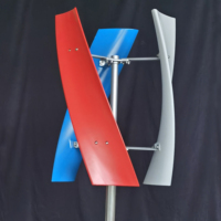 Haute efficacité 400w 600w 1kw 12v/24v/48v 96v axe vertical générateur d'éolienne permanent maglev contrôleur MPPT énergie libre
