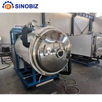 50kg 100kg 200kg 500kg 2000kg Groente Fruit Melk Zuivel Huisdierenvoer Vlees Vial Lyofilisator Vriesdroger Droogmachine