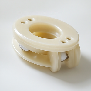 Nylon Katrol U-Type V-Type H-Type Plastic Groef Wiel Nylon Spoor Geleiding Katrol Lift Katrol Custom Cnc Bewerking - Product Image 2