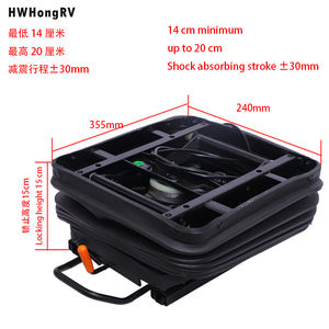 משאית אוויר השעיה מושבי בסיס פנאומטי אוויר השעיה להפחית רטט רכב אביזרי עבור משאית נהג ישיבה - Product Image 3