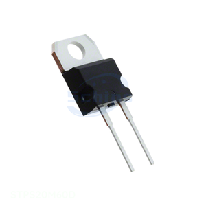 In Stock Wholesale Electronic Components STPS20M60D Single Diodes DIODE SCHOTTKY 60V 20A TO220AC TO-220-2 - Product Image 1