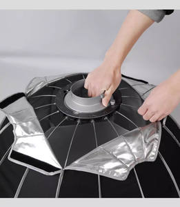 Kit d'éclairage de studio professionnel, lumière vidéo LED 100W, boîte à lumière de 70 cm, trépied de 2,5 m pour la photographie, le streaming en direct, YouTube - Product Image 6