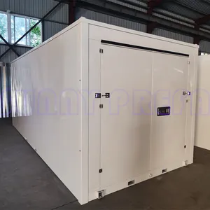 Thép prefab container lưu trữ tự lưu trữ lắp ráp có thể gập lại container di động Stackable lưu trữ di động