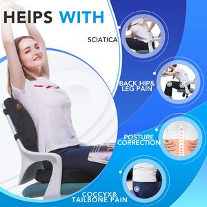<span class=keywords><strong>Coussin</strong></span> de siège de bureau en mousse à mémoire de forme avec housse lavable, <span class=keywords><strong>coussin</strong></span> <span class=keywords><strong>ergonomique</strong></span> pour chaise de bureau, support <span class=keywords><strong>lombaire</strong></span>, <span class=keywords><strong>coussin</strong></span> de dossier - Product Image 2